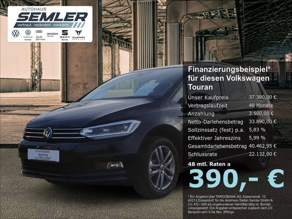 Volkswagen Touran Comfortline DSG 1.5 TSI