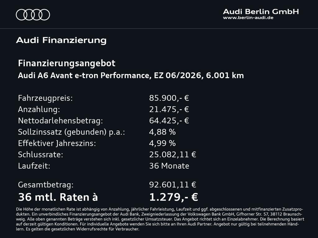 Audi A6 e-tron