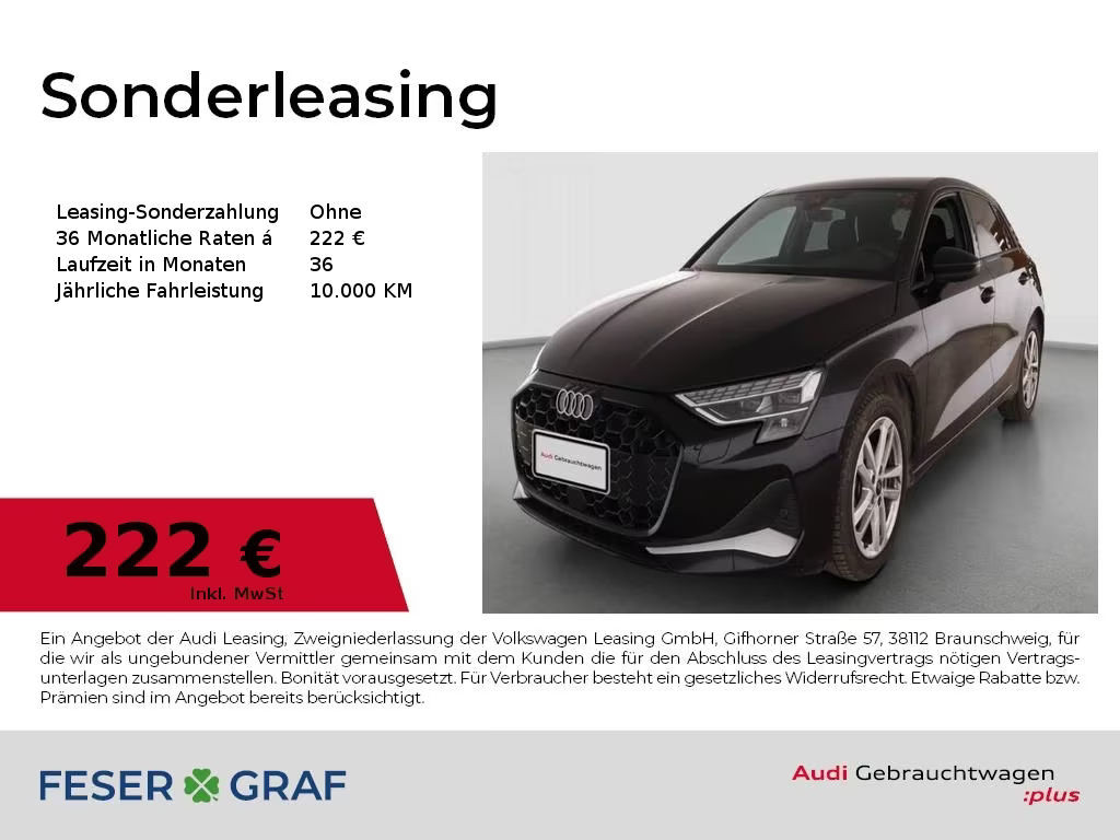 Audi A3 Sportback Sedan 35 TFSI