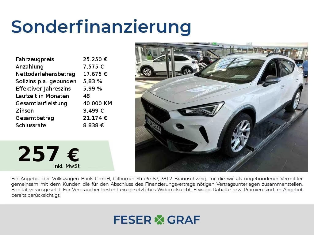 Cupra Formentor 1.5 TSI DSG
