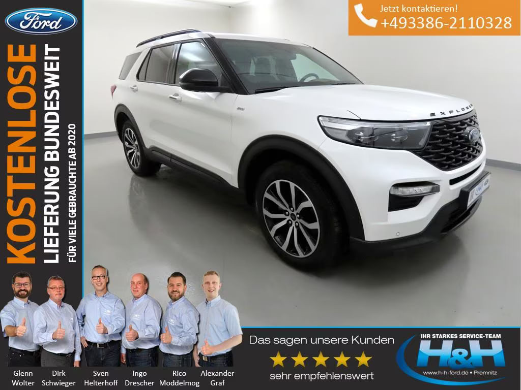 Ford Explorer 4x4 ST Line Plug in Hybrid AWD