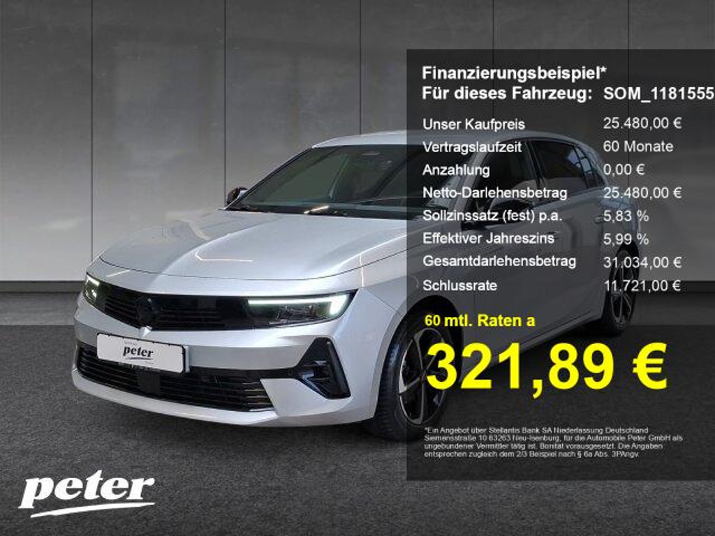 Opel Astra Grand Sport GS-Line