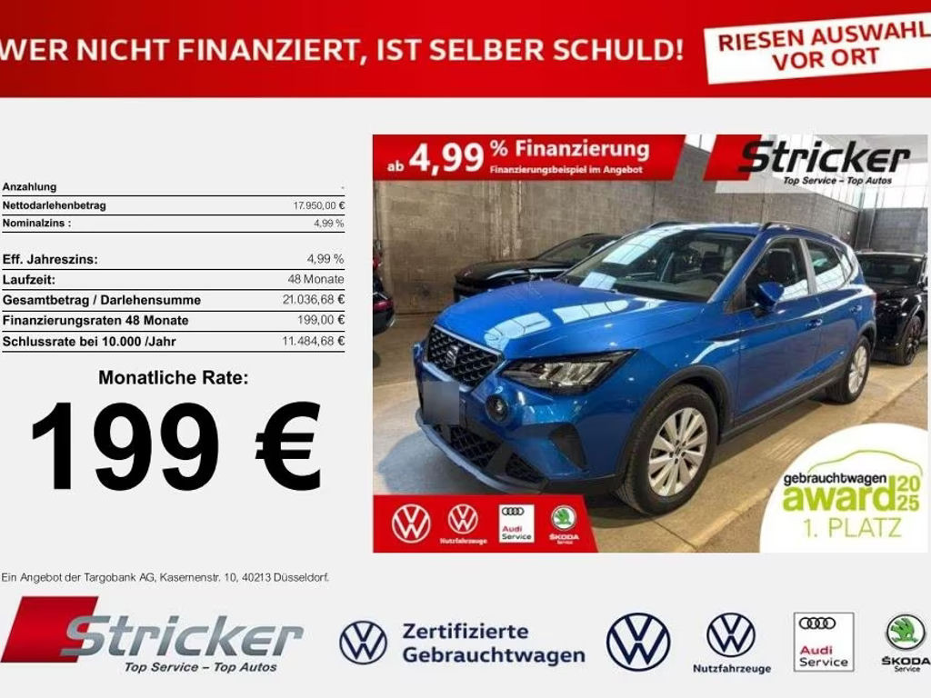 Seat Arona Style 1.0 TSI DSG