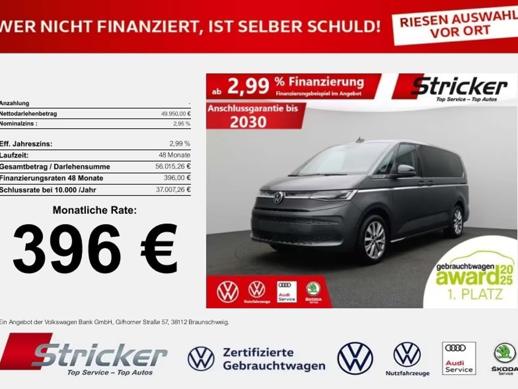 Volkswagen Multivan Style 2.0 TDI Lang T7