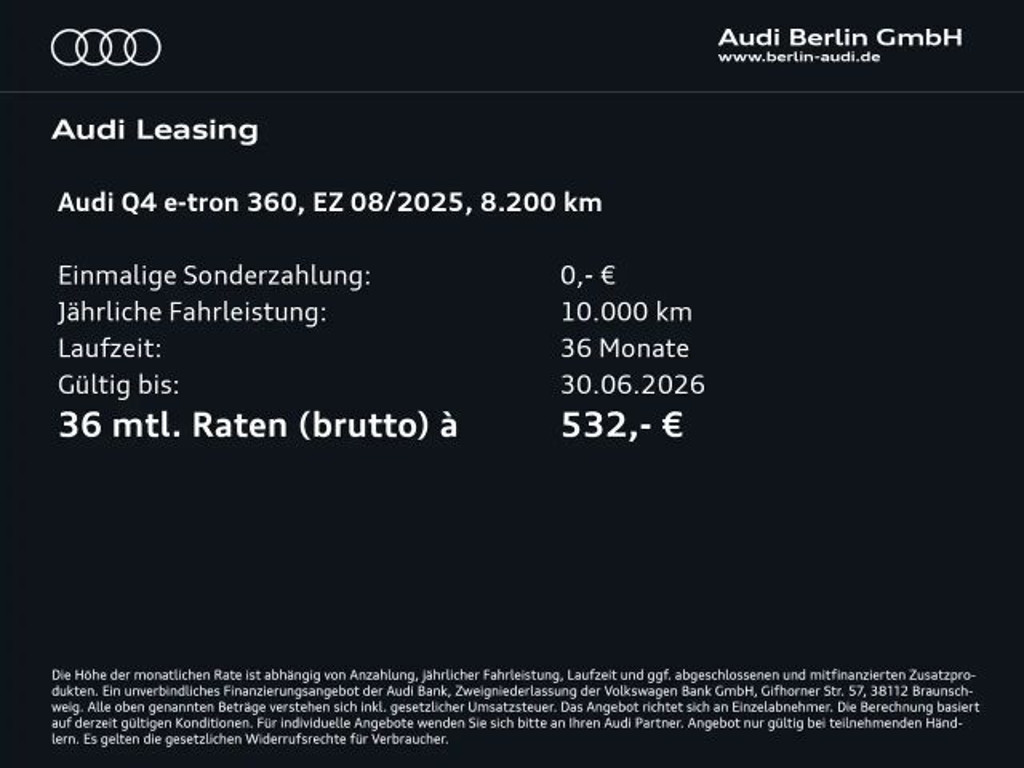 Audi Q4 e-tron