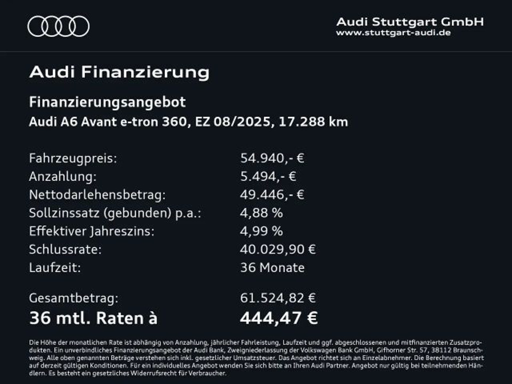Audi A6 e-tron
