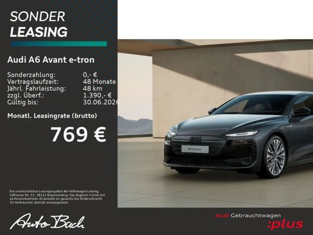 Audi A6 e-tron