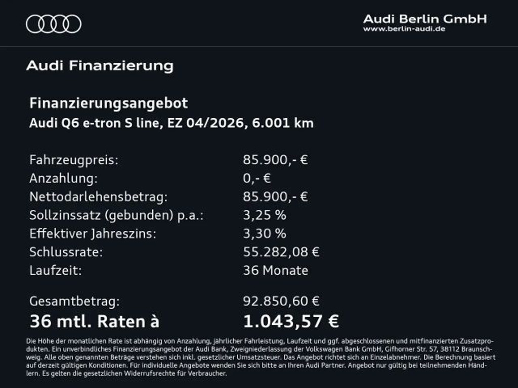 Audi Q6 e-tron