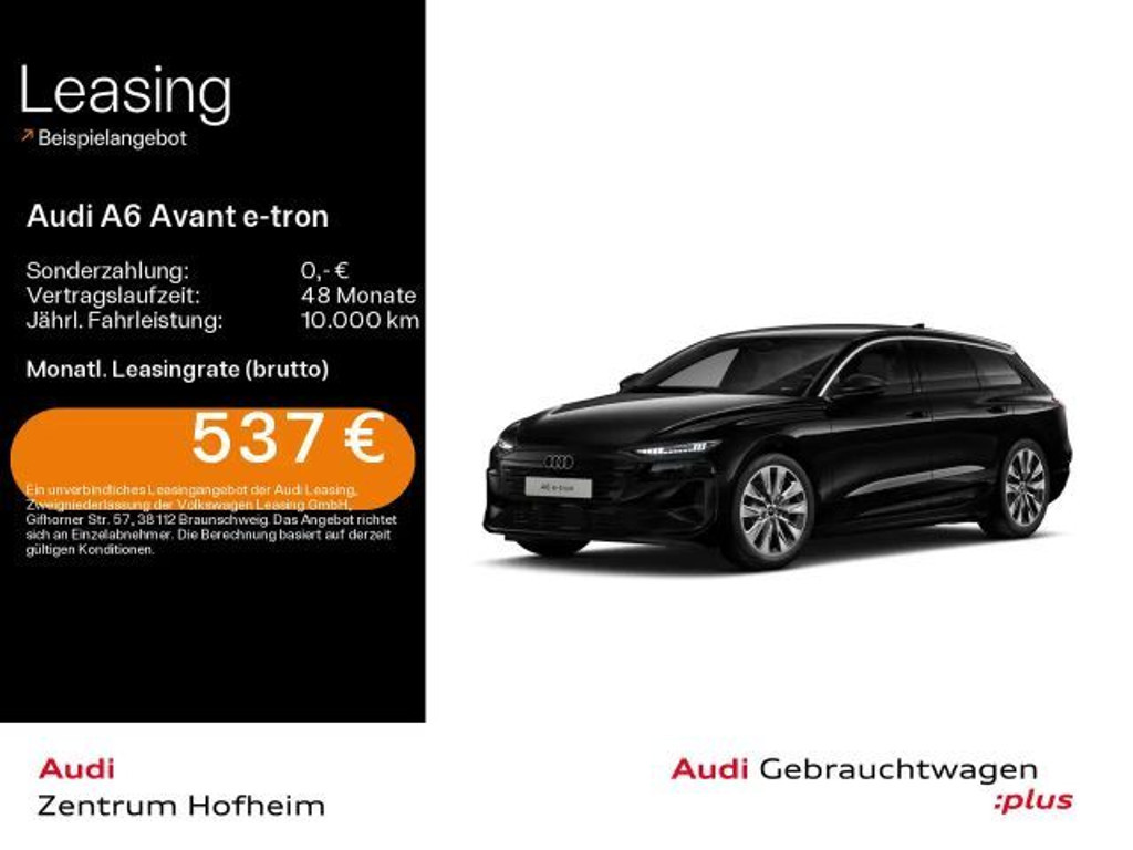 Audi A6 e-tron *Air*LED+*Virtual*Navi+*360°Kamer