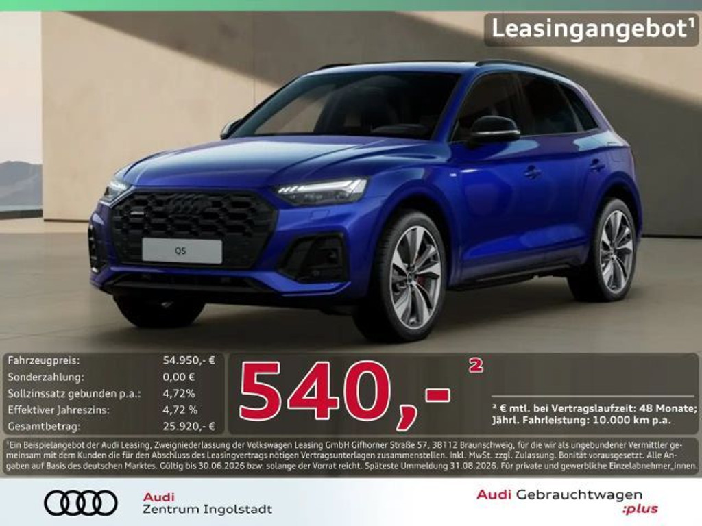 Audi Q5 Quattro S-Line Hybride 55 TFSI