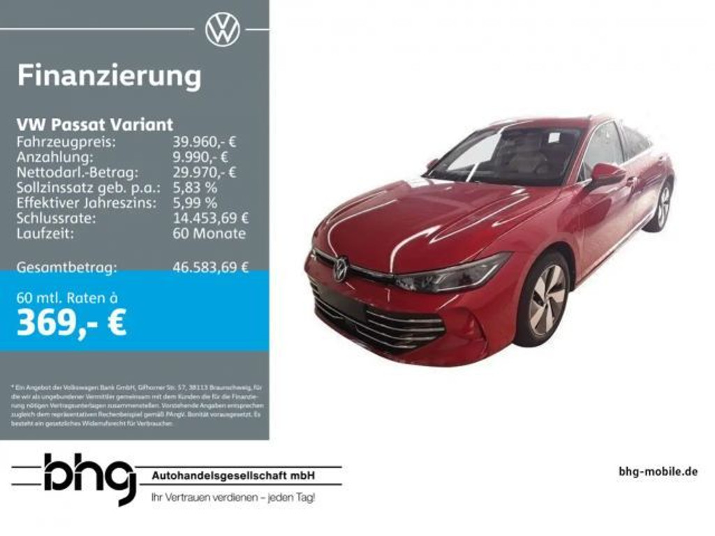 Volkswagen Passat DSG Variant eHybrid Elegance Elegance