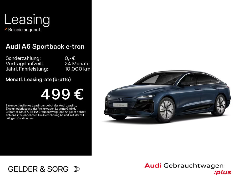 Audi A6 e-tron Sportback S-Line