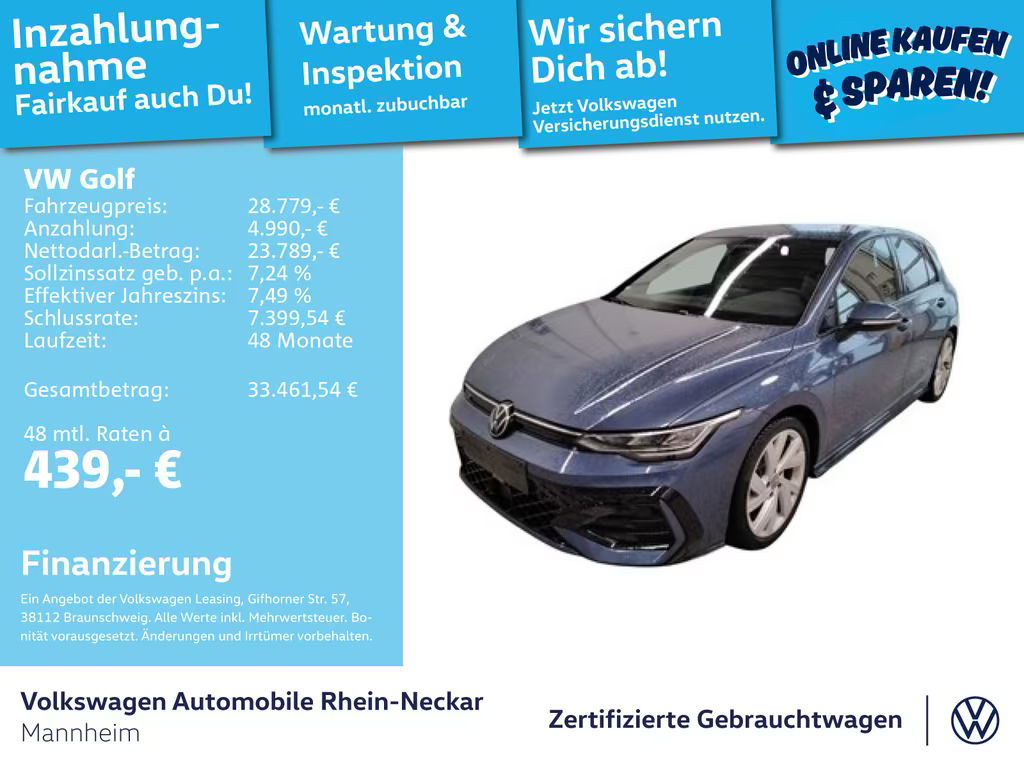 Volkswagen Golf R-Line 1.5 TSI Golf VIII