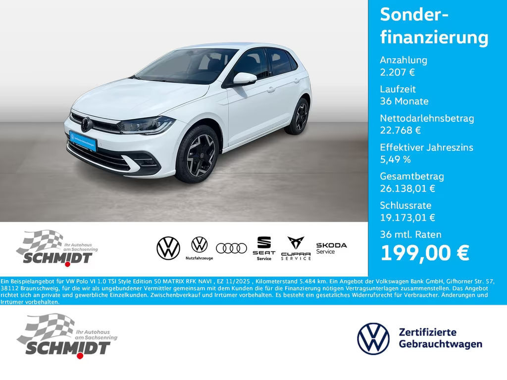 Volkswagen Polo Style 1.0 TSI