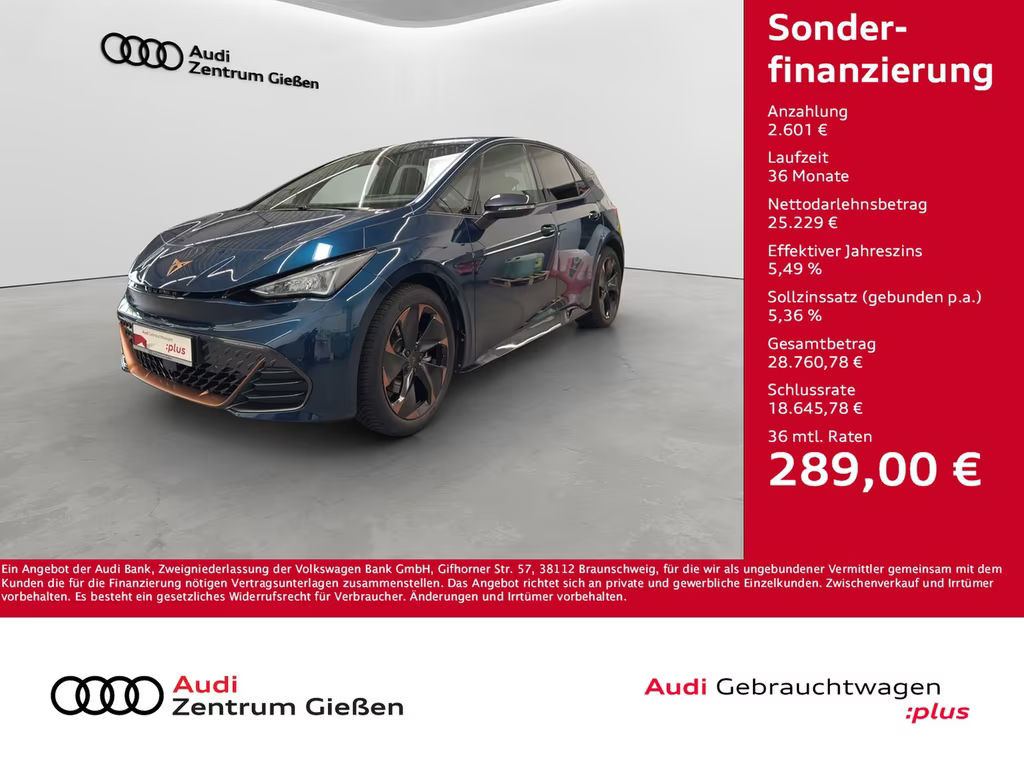 Cupra Born 58 kWh