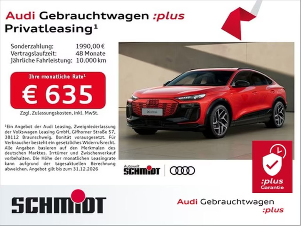 Audi Q6 e-tron Sportback S-Line Performance