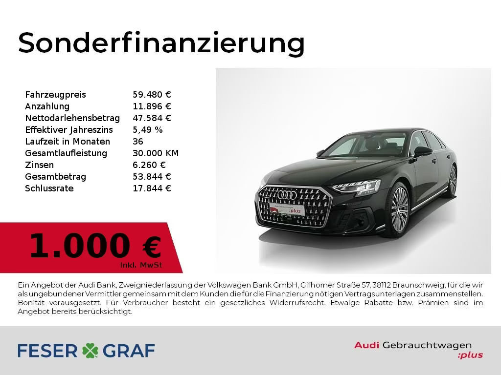 Audi A8 Quattro 50 TDI