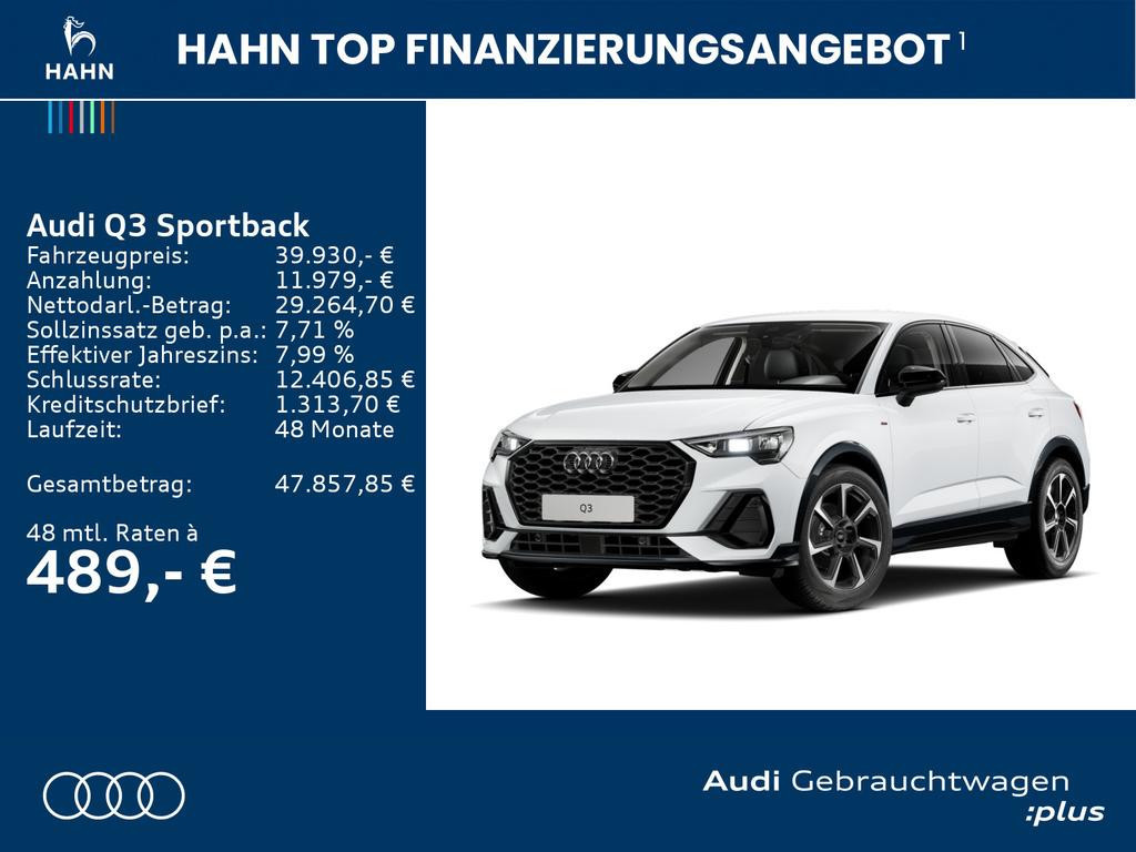 Audi Q3 Sportback S-Line S-Tronic 35 TFSI
