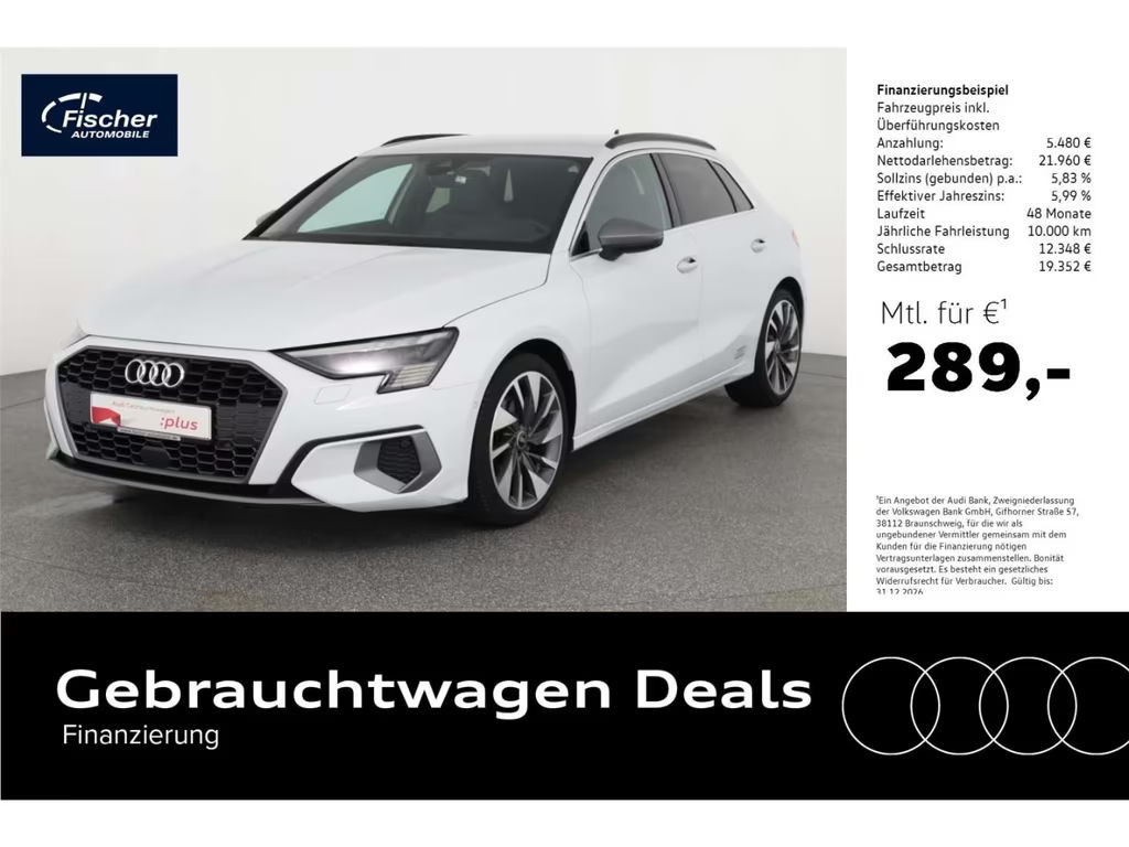 Audi A3 Sportback Sedan S-Line 35 TFSI