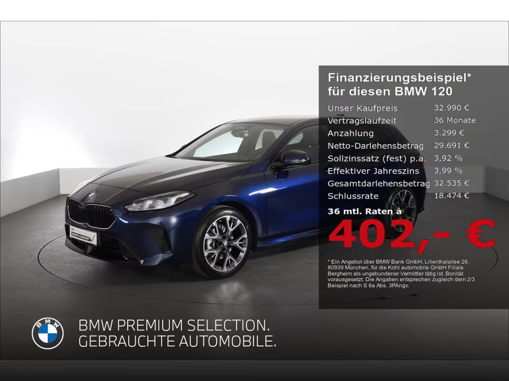 BMW 1 Serie 120 M-Sport Sedan 120i