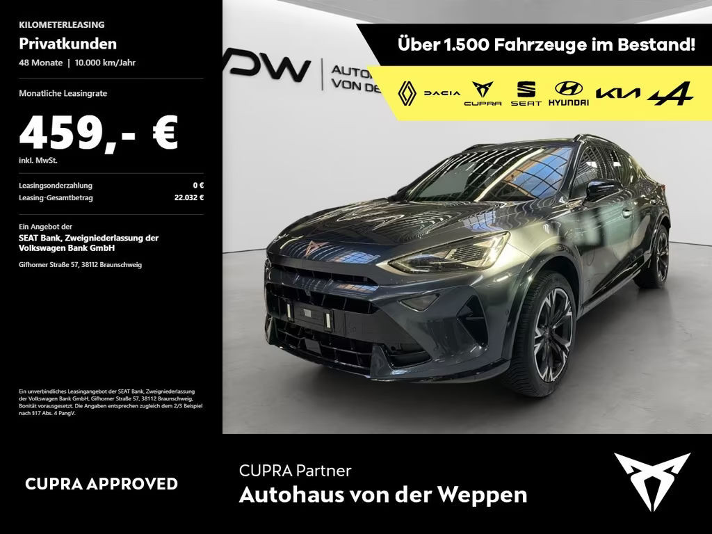 Cupra Formentor 1.5 eTSI NAV, SHZ, KAMERA Klima Navi