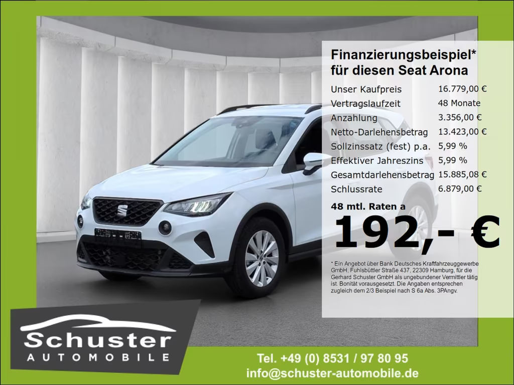 Seat Arona Style 1.0 TSI DSG