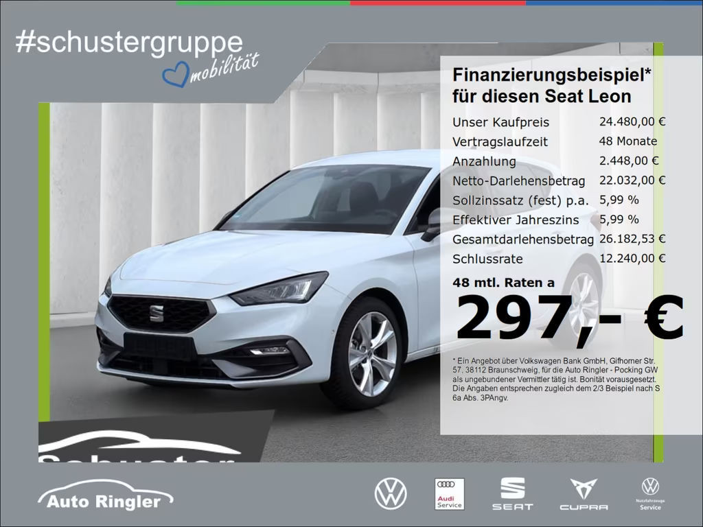 Seat Leon FR-lijn 1.5 eTSI DSG