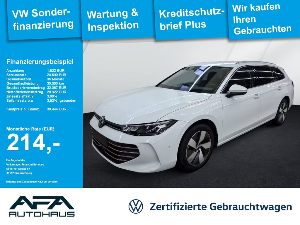 Volkswagen Passat Business DSG 1.5 eTSI