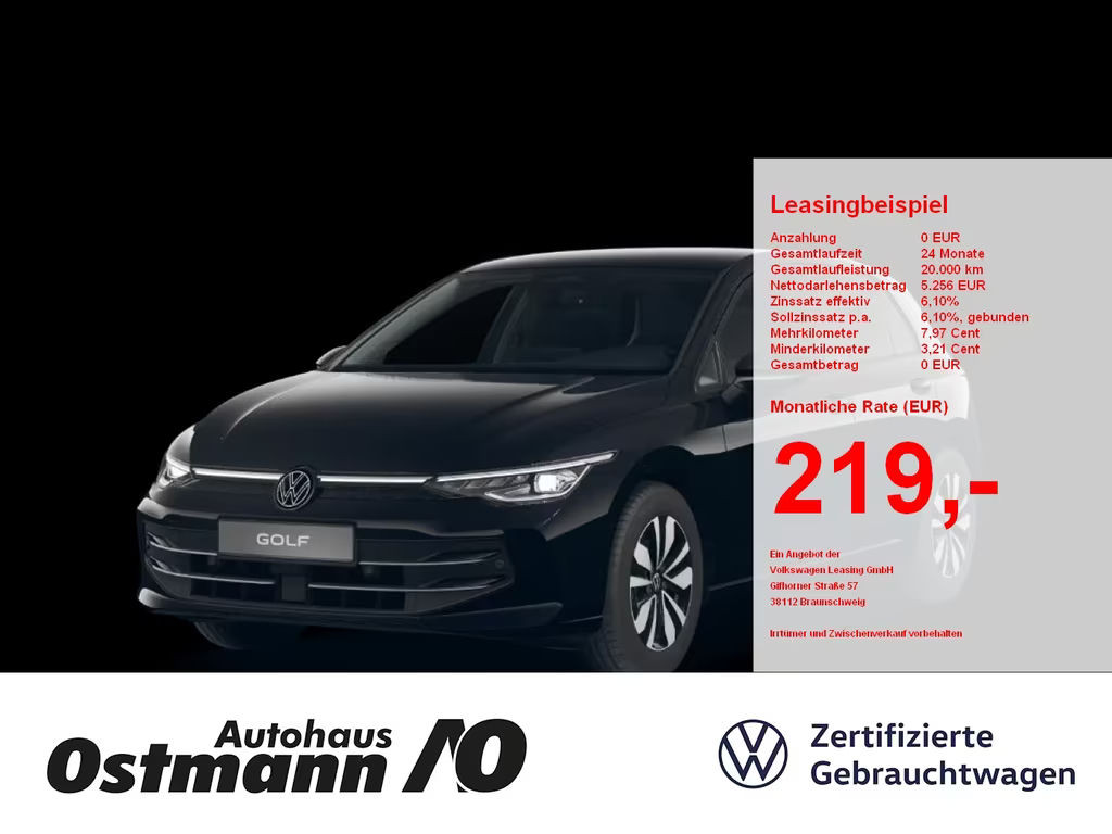 Volkswagen Golf DSG Golf VIII 2.0 TDI