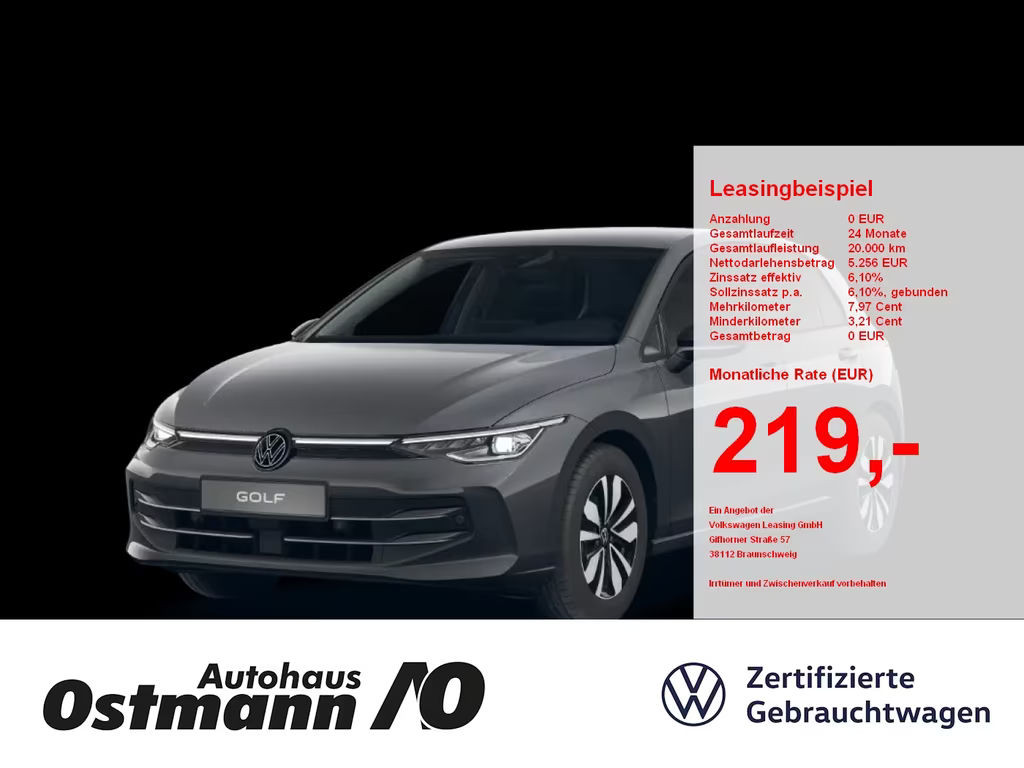 Volkswagen Golf DSG Golf VIII 2.0 TDI