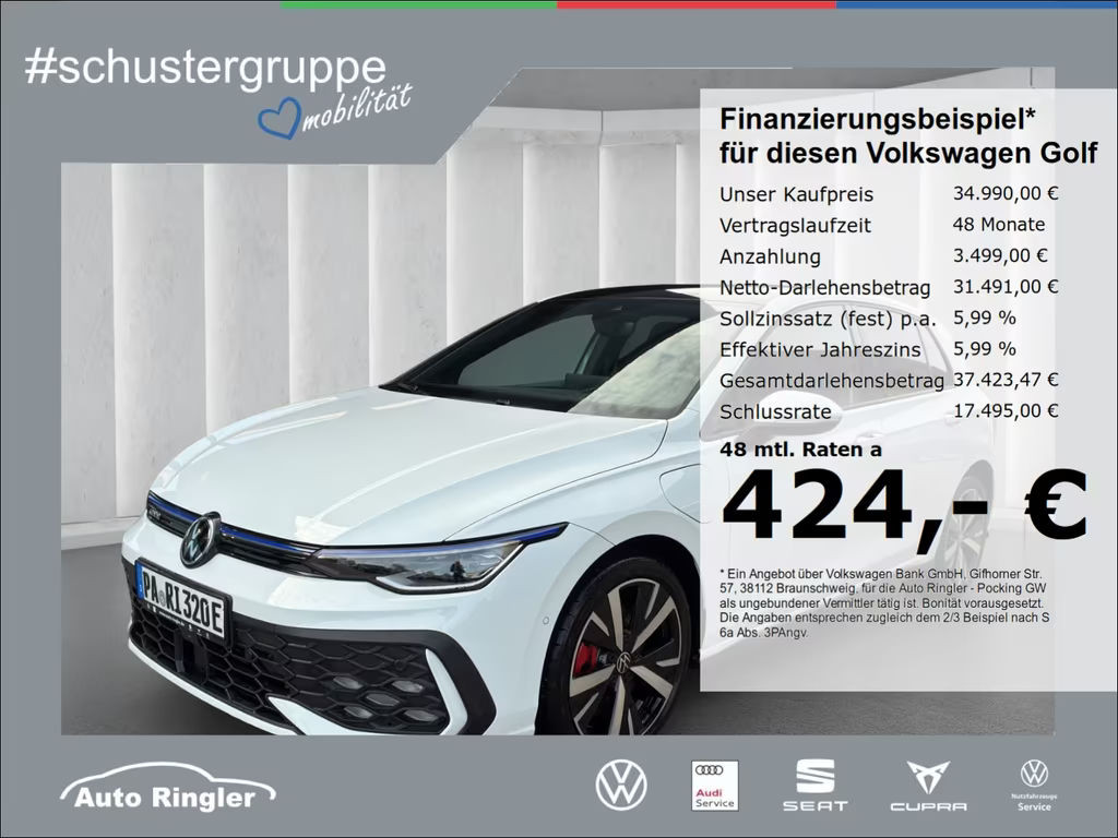 Volkswagen Golf Business DSG GTE eHybrid IQ.Drive