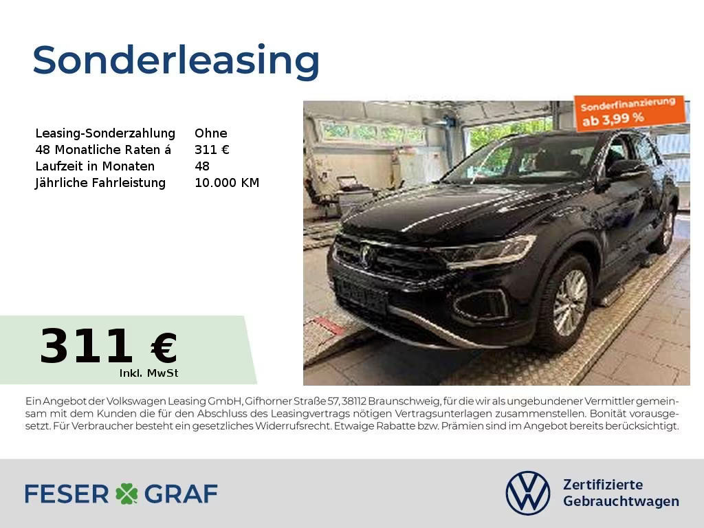 Volkswagen T-Roc DSG Life 1.5 TSI