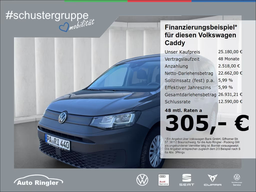 Volkswagen Caddy 2.0 TDI