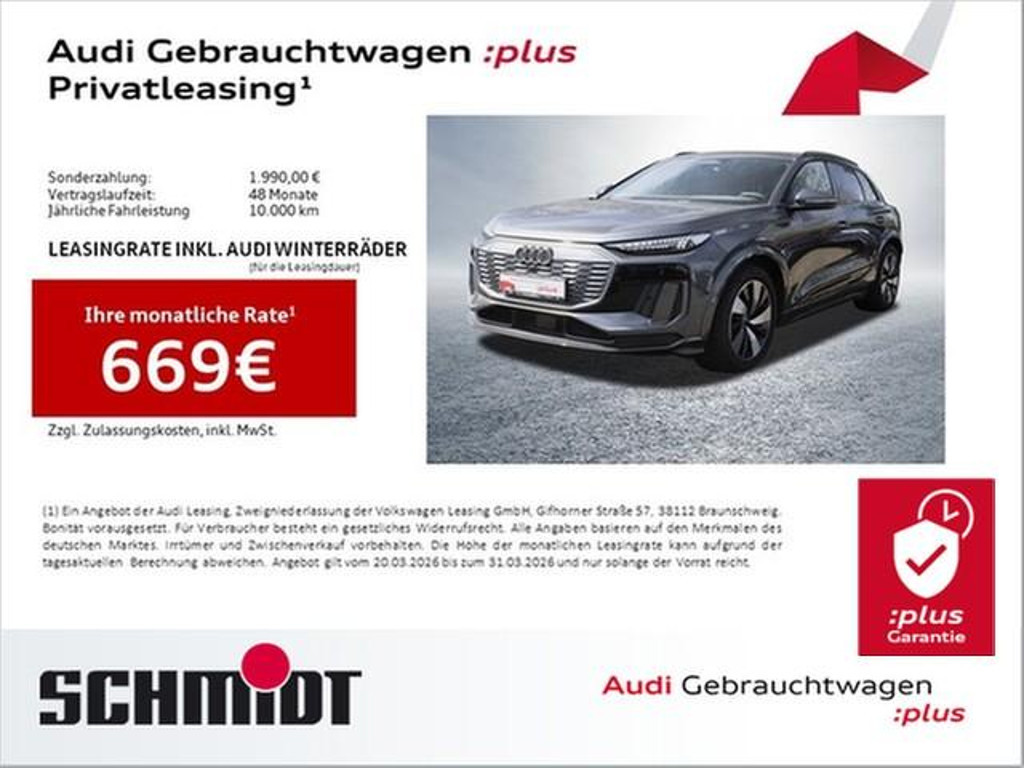 Audi Q6 e-tron Quattro S-Line