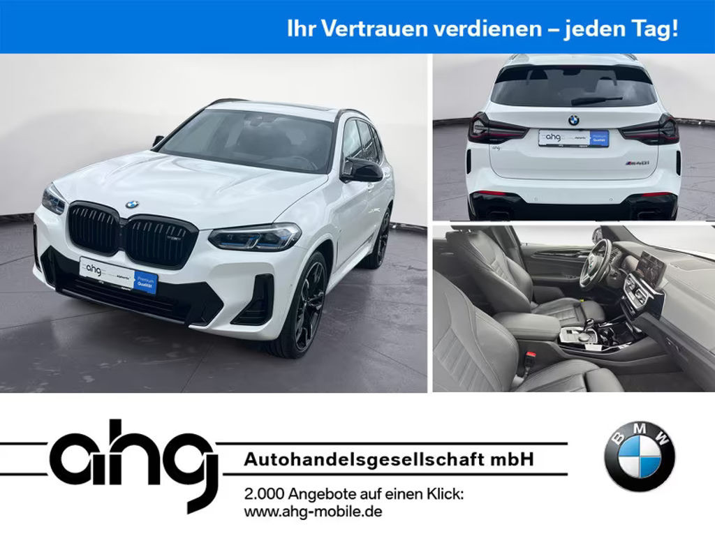 BMW X3 i AT Navi Leder Panoramadach Bluetooth PDC