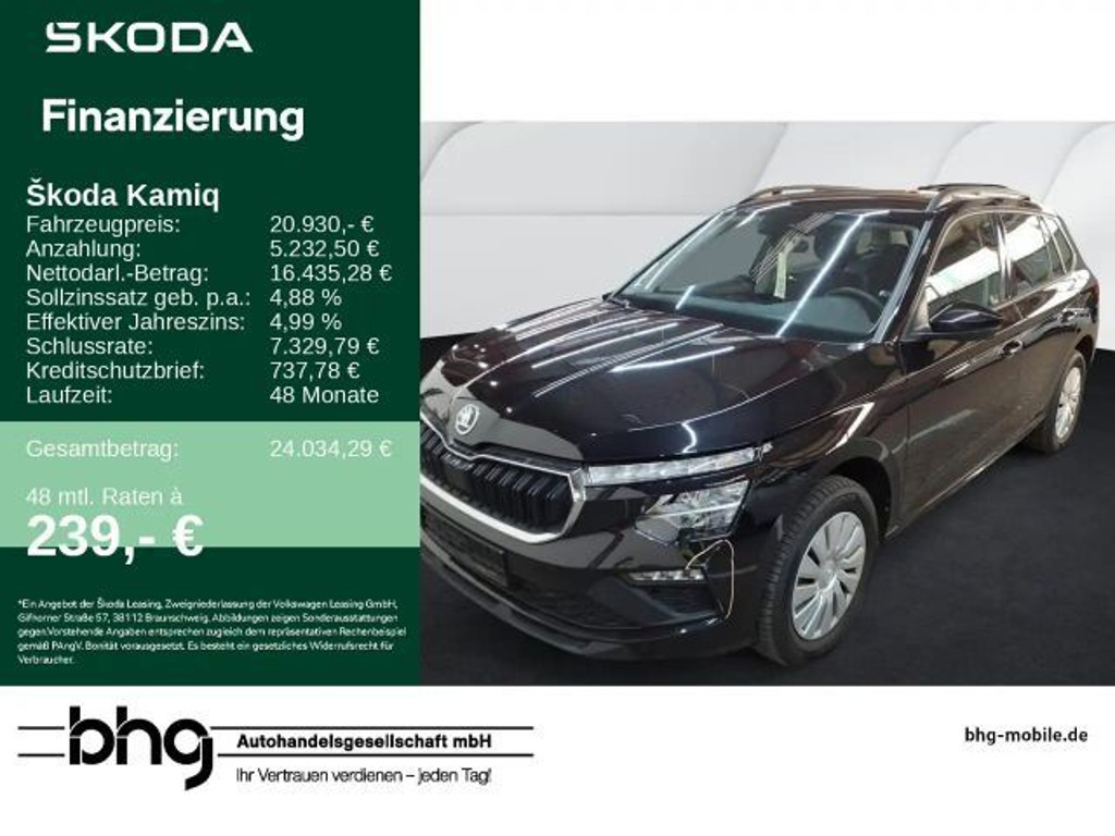Skoda Kamiq 1,0 TSI DSG Essence Front-LaneAssist LED A