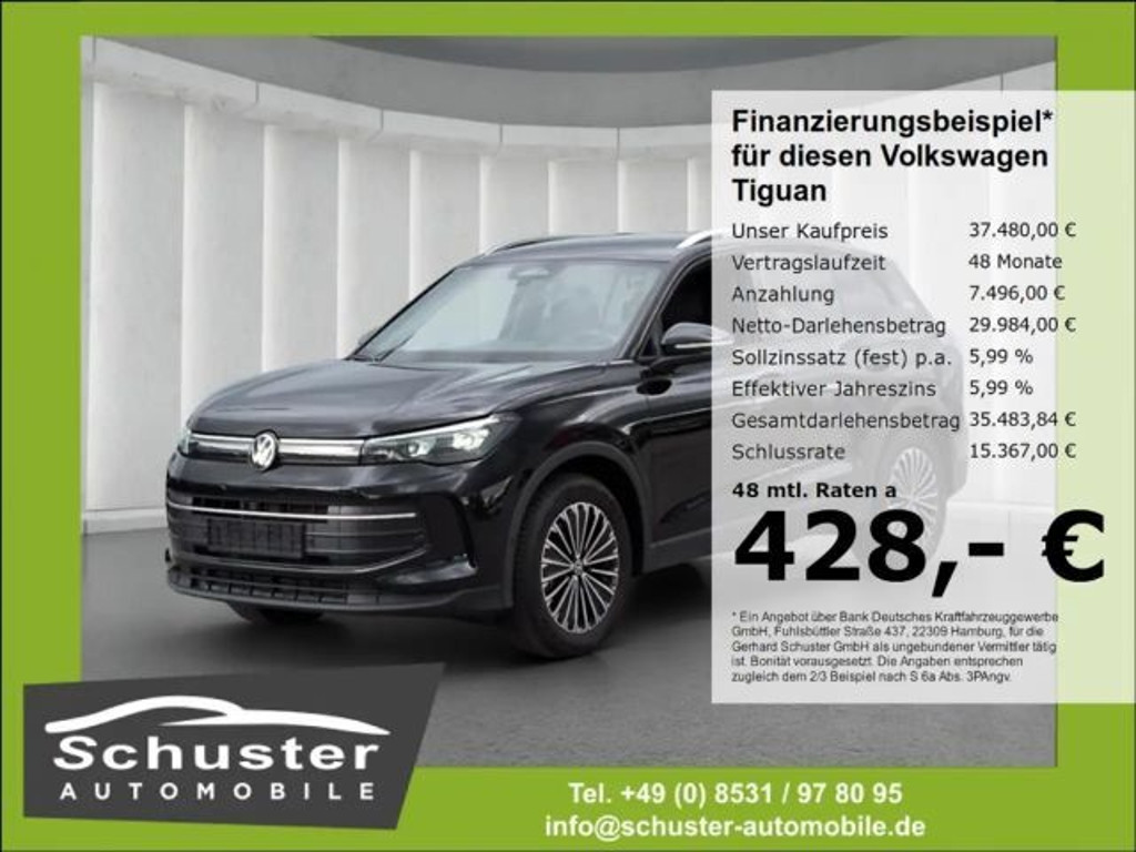 Volkswagen Tiguan GOAL+ TDI*HD-Matrix AHK 360°Ka HeadUp ACC