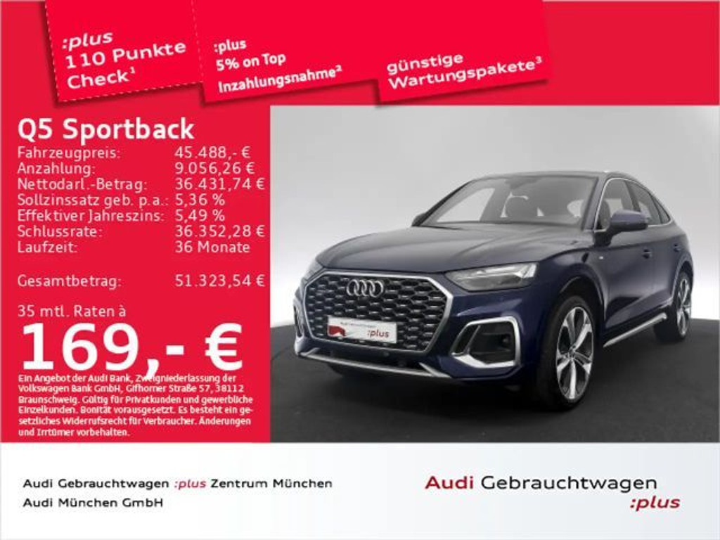 Audi Q5 Quattro S-Line 50 TDI