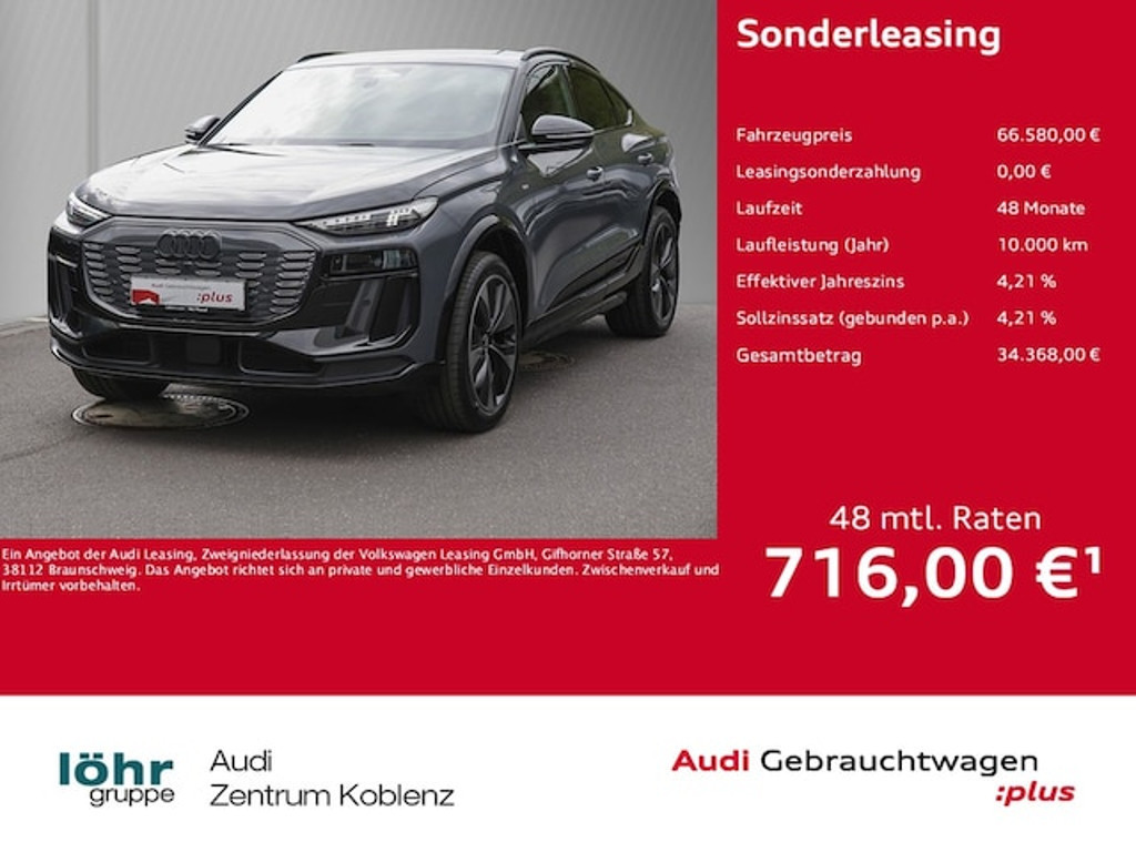 Audi Q6 e-tron Sportback Performance