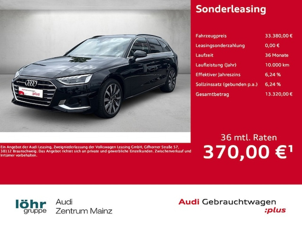 Audi A4 Avant S-Tronic 40 TDI