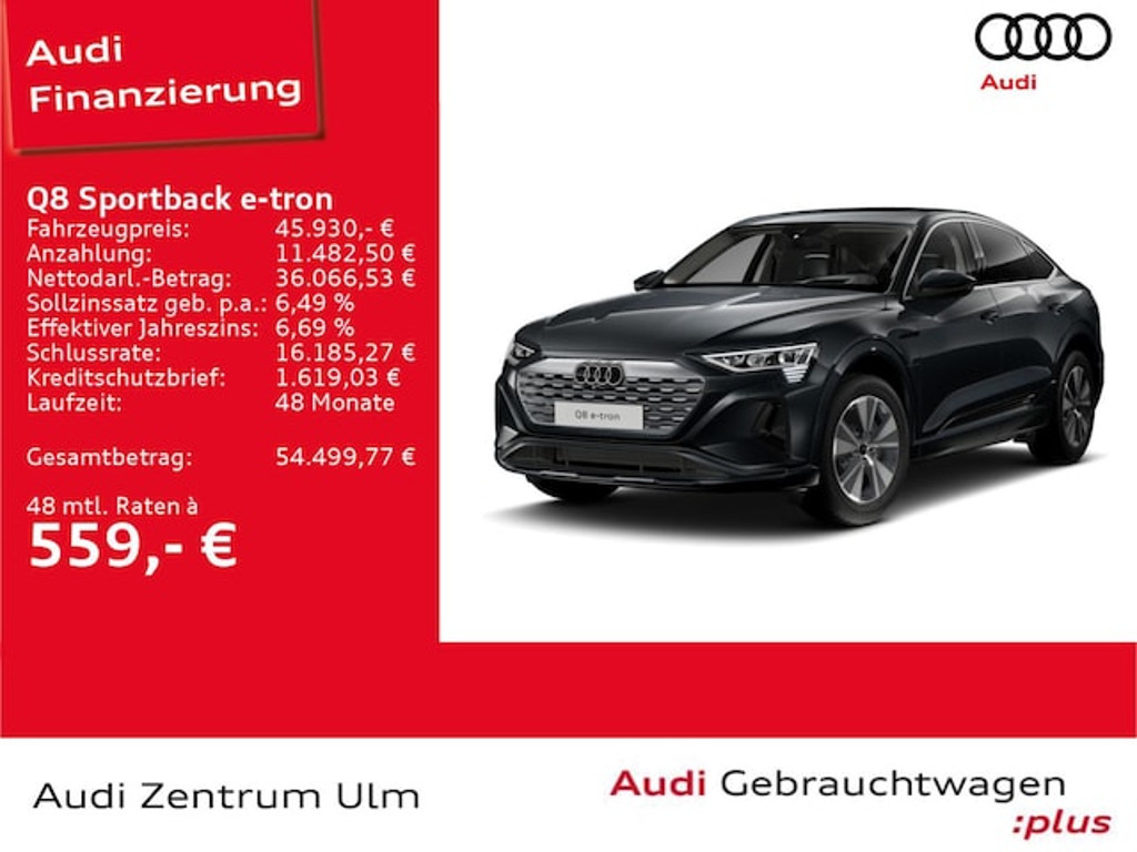 Audi Q8 e-tron Sportback Quattro 50