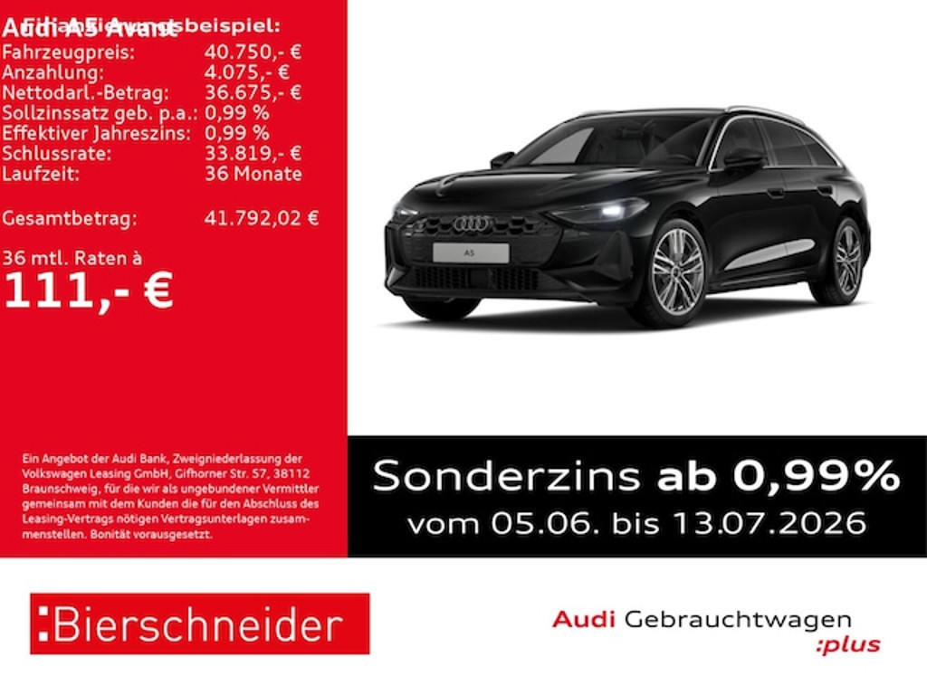 Audi A5 Avant Quattro S-Tronic
