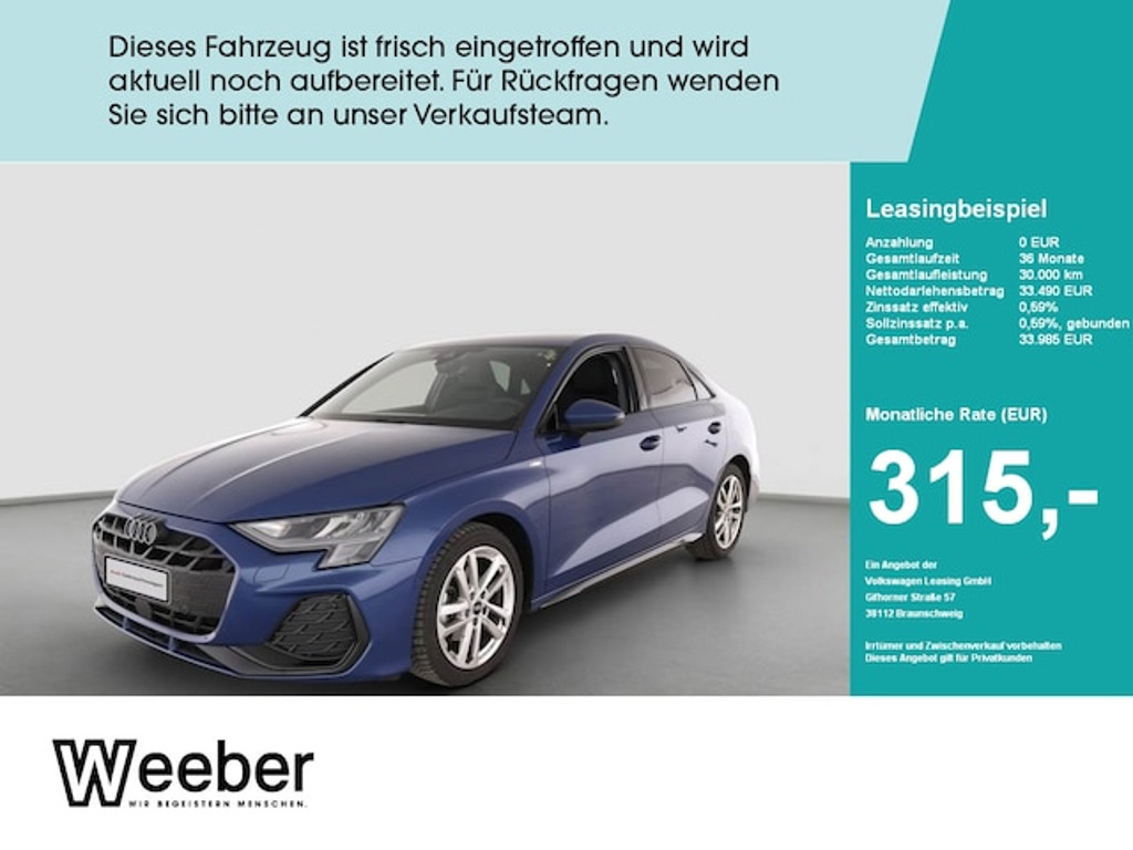 Audi A3 Sedan S-Line S-Tronic 35 TDI