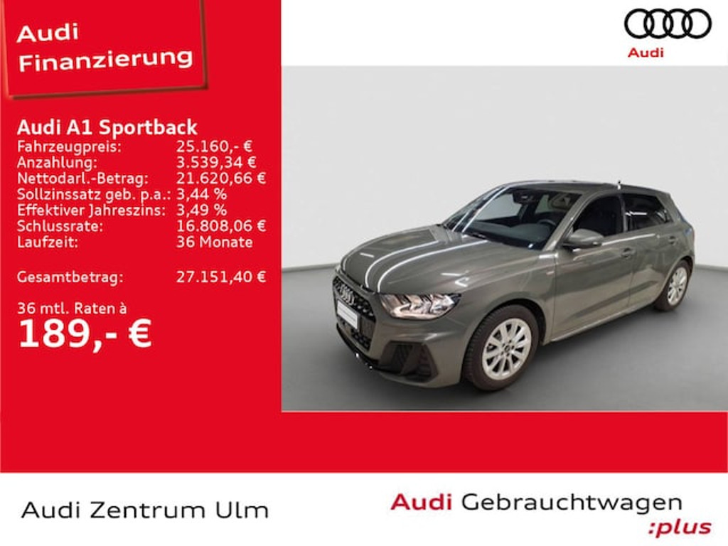 Audi A1 Sportback S-Line 25 TFSI