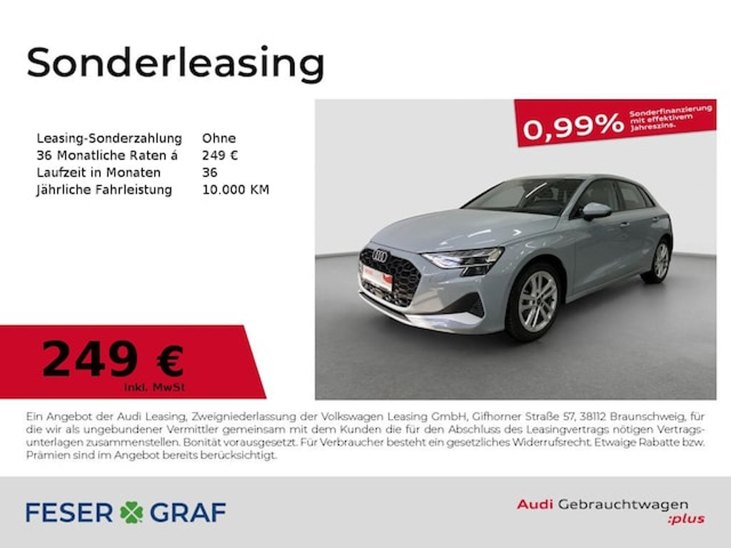 Audi A3 Sportback S-Tronic 35 TDI