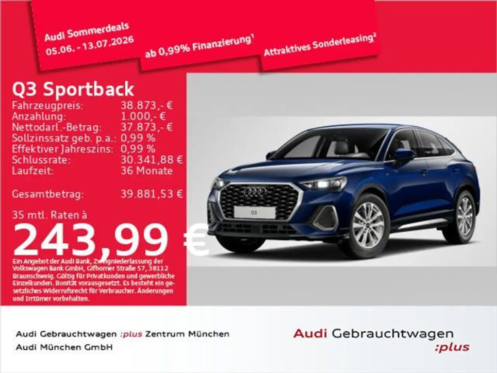 Audi Q3 S-Line S-Tronic 35 TDI