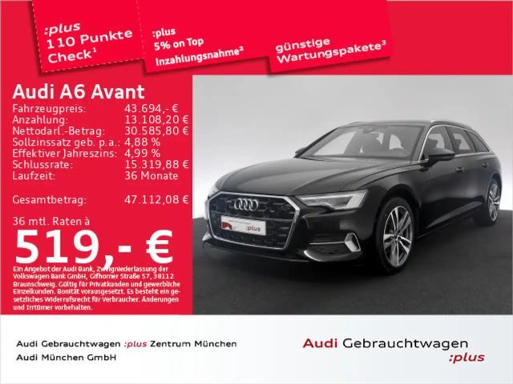 Audi A6 Quattro S-Tronic 40 TDI
