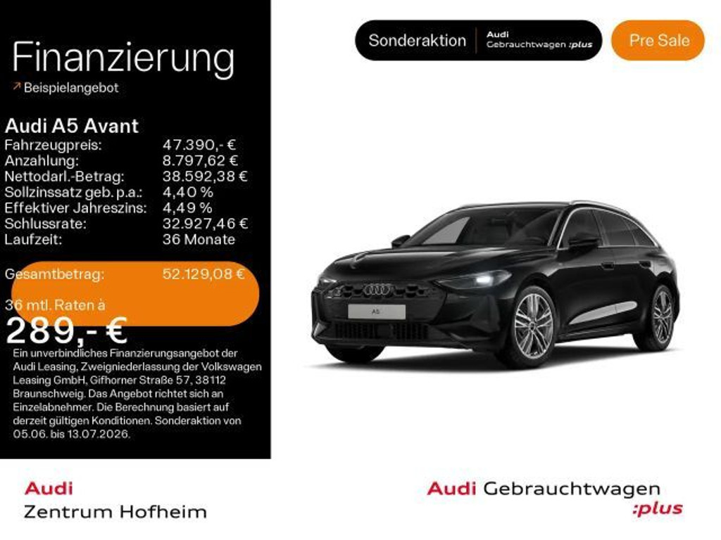 Audi A5 Quattro Hybride