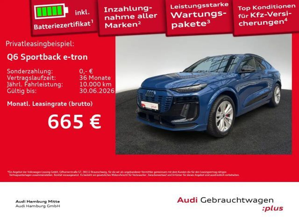 Audi Q6 e-tron Performance Edition