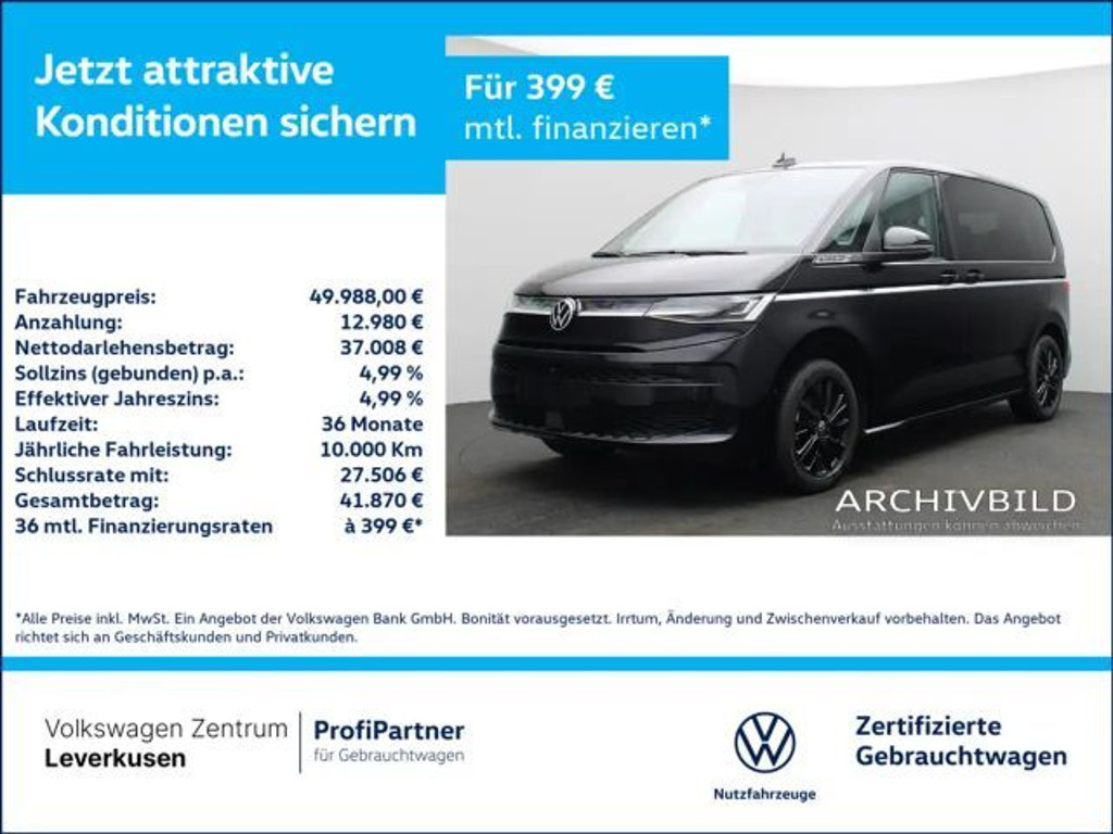 Volkswagen Multivan Style T7